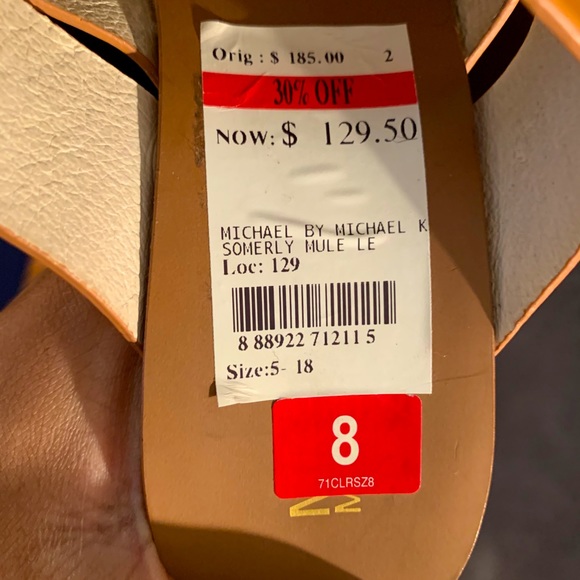 Michael Kors Peanut Platform Sandals - Picture 6 of 7